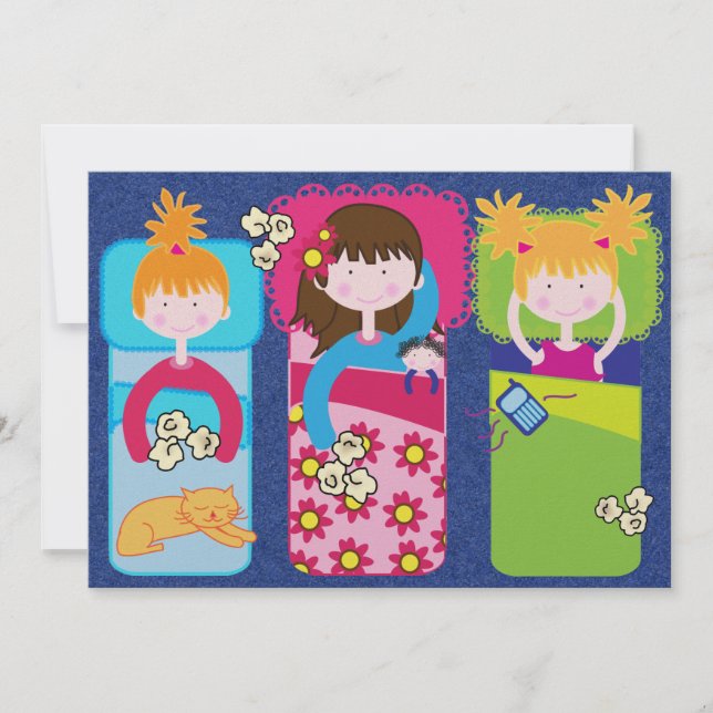 Invitación Fiesta de sueño / sueño terminado - SRF (Anverso)