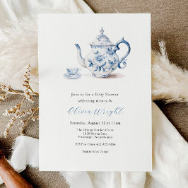 Invitación Fiesta de té de Baby Shower