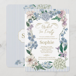 Invitación Fiesta de té de boda