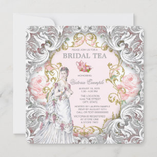 Invitación Fiesta de té de boda