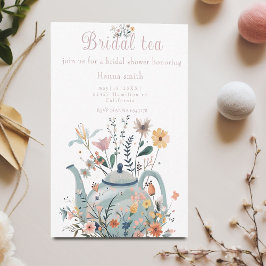Invitación fiesta de té Ducha de novia