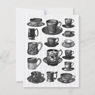 Invitación Fiesta de té victoriano