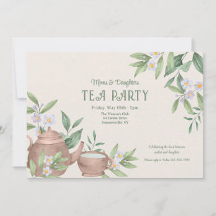 Invitación Fiesta de Té Zen