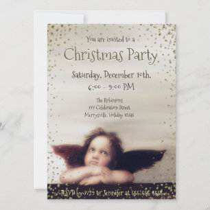Invitación Fiesta de vacaciones con Ángel