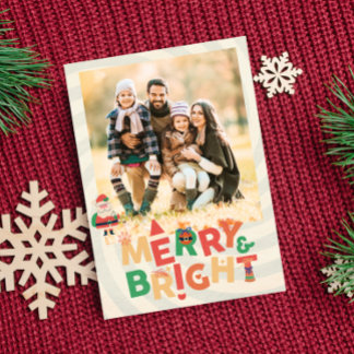 Invitación fiesta de vacaciones de la familia de amigos retro