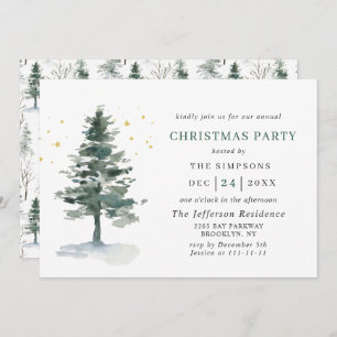 Invitación Fiesta de vacaciones de Navidades de la Moda del á