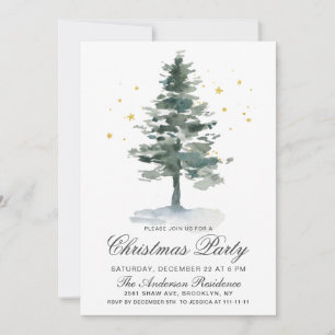 Invitación Fiesta de vacaciones de Navidades de la Moda del á