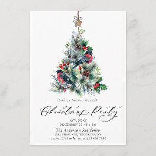 Invitación Fiesta de vacaciones de Navidades de la Moda del á