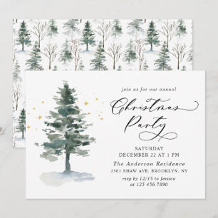 Invitación Fiesta de vacaciones de Navidades de la Moda del á