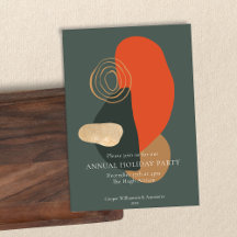 Fiesta de vacaciones de vacaciones de negocios de 