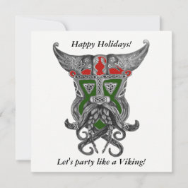 Invitación Fiesta de vacaciones - Fiesta como un Viking
