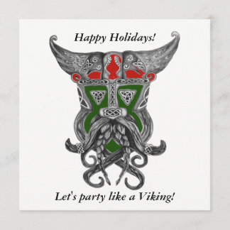 Invitación Fiesta de vacaciones - Fiesta como un Viking