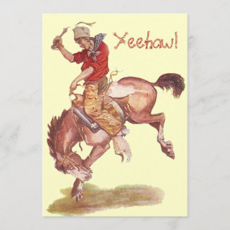 Invitación Fiesta de Vaquero