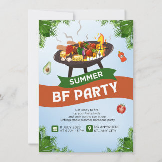 Invitación Fiesta de verano
