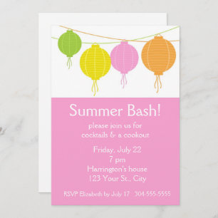 Invitación Fiesta de verano