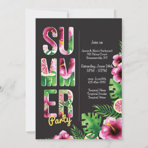 Invitación Fiesta de verano