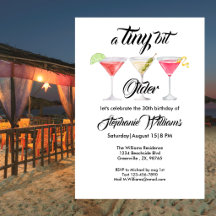 Fiesta de verano cóctel para mujeres un poco mayor