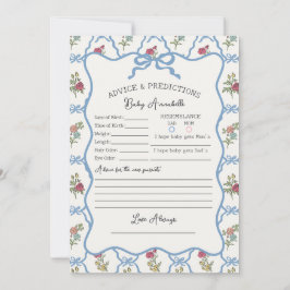 Invitación Fiesta de verano consejo de ducha floral para bebé