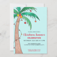 Fiesta de Verano de Navidad Celebración del Árbol
