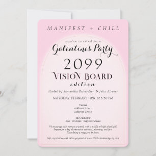 Invitación Fiesta de Vision Board Networking Fiesta de Galent