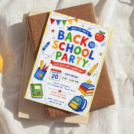Invitación Fiesta de Vuelta al Cole
