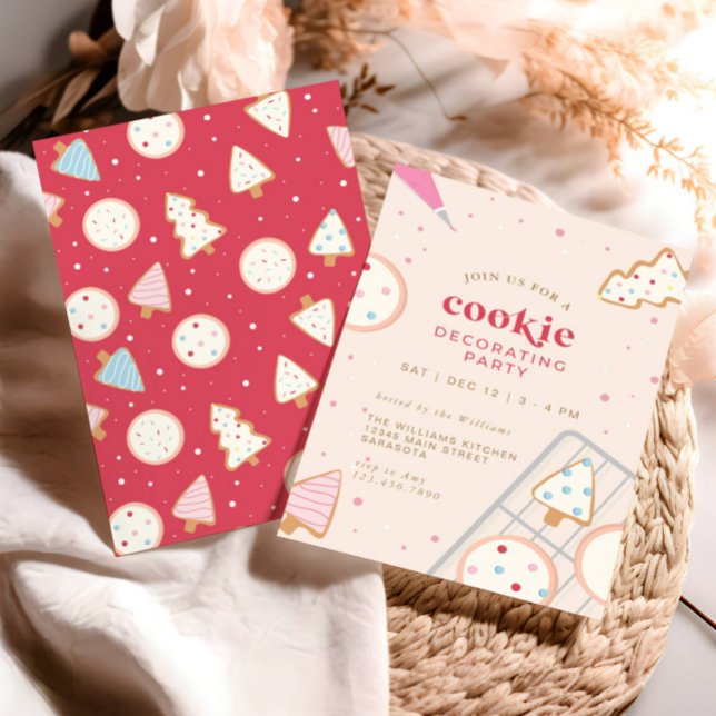Invitación Fiesta decorador de cookies navidades (Subido por el creador)