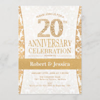 fiesta del 20° Aniversario - Blanco Oro