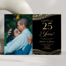 Fiesta del 25º aniversario de la Black Gold Agate