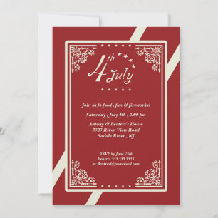Invitación Fiesta del 4 de julio