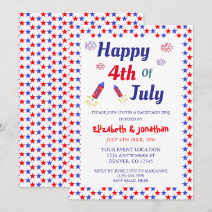 Invitación Fiesta del 4 de julio