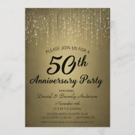 Invitación Fiesta del 50 Aniversario Boda de Oro