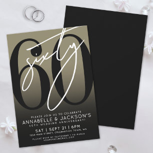 Invitación Fiesta del 60º Aniversario de Black Gold