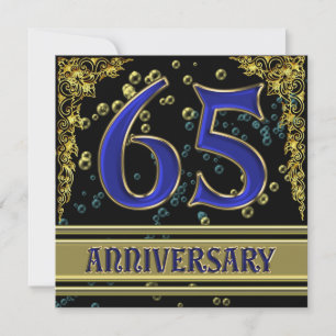 Invitación Fiesta del 65° Aniversario del Negro y Oro