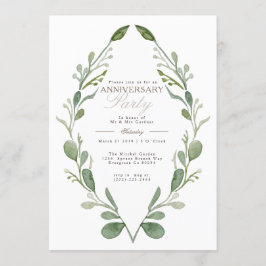 Invitación Fiesta del aniversario del aniversario de la exube