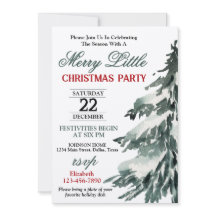 Fiesta del Árbol de Navidad Cubierto de Nieve