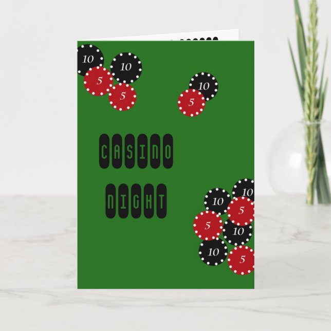 Invitación Fiesta del casino (Anverso)