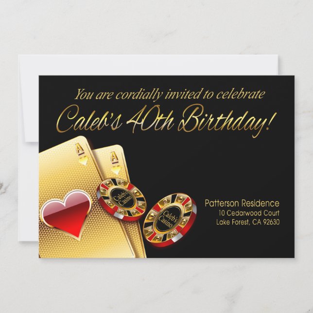 Invitación Fiesta del Casino de Caleb me pide que ponga nombr (Anverso)