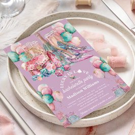 Invitación Fiesta del Casino Glam Bachelorette