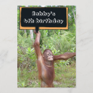 Invitación Fiesta del cumpleaños del niño