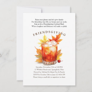 Invitación Fiesta del Día de Acción de Gracias