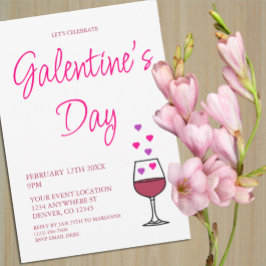 Invitación Fiesta del Día de Galentine