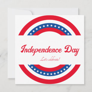 Invitación Fiesta del Día de la Independencia de las Barras y