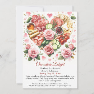 Invitación Fiesta del Día de la Madre - Delicia de Charcuteri