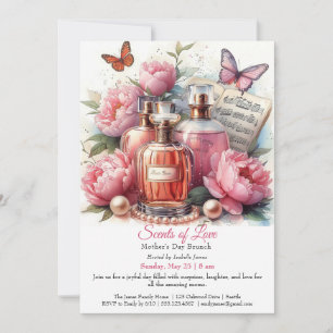 Invitación Fiesta del Día de la Madre - Fragancias de Amor