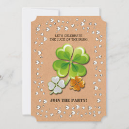 Invitación Fiesta del Día de San Patricio