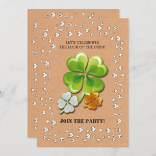 Invitación Fiesta del Día de San Patricio