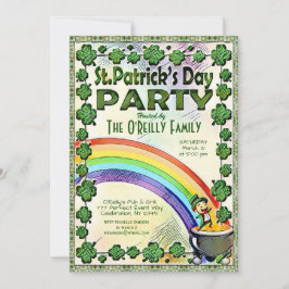 Invitación Fiesta del Día de San Patricio