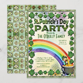 Invitación Fiesta del Día de San Patricio