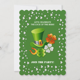 Invitación Fiesta del Día de San Patricio