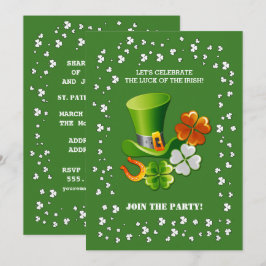 Invitación Fiesta del Día de San Patricio